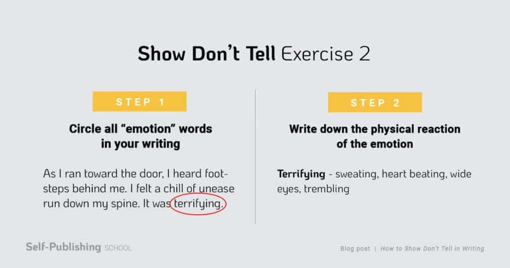 Manifest New Emotions Through Show Dont Tell Writing